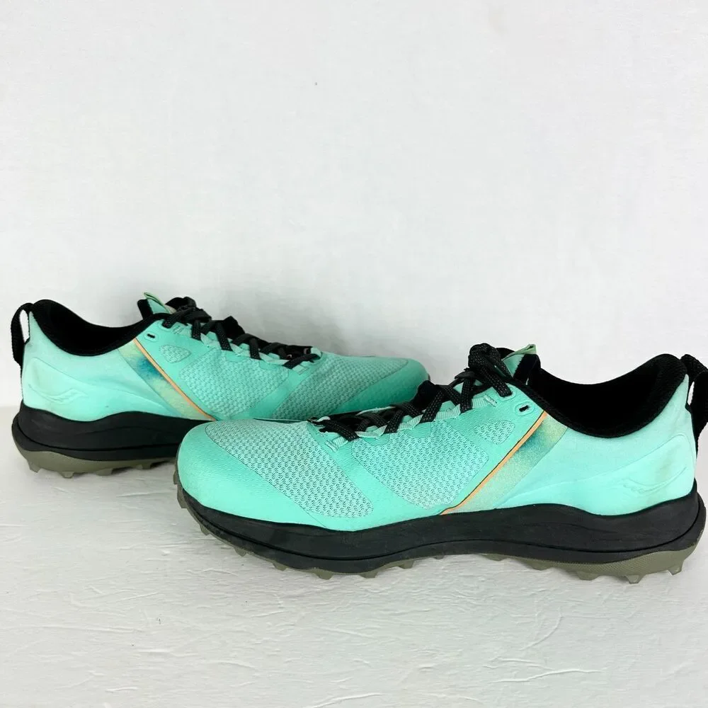 Saucony Xodus Ultra Trail Running Shoes Cool Mint Men's Size 11 PWR Trac Sole
